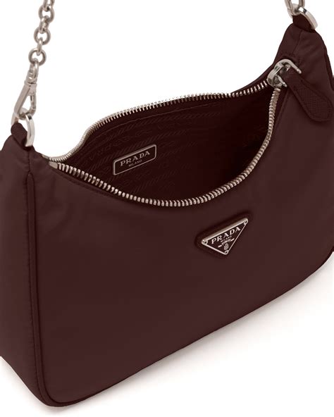 prada re-edition 2005 nylon shoulder bag colors|Prada re edition ruched.